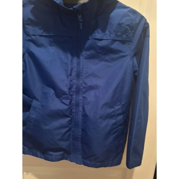 NWOT London Fog Boys Blue Windbreaker Style Hooded Jacket Size 8 - Picture 8 of 10